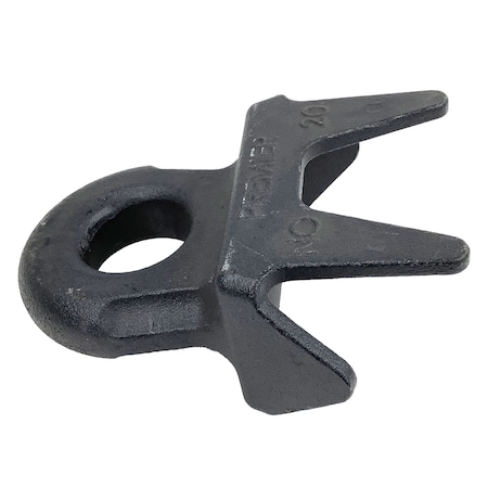 Premier Eye, Drawbar, Weld-On, For 3 In. Std Channel Or Sq Tubing, 2-3/8 Id 10000734